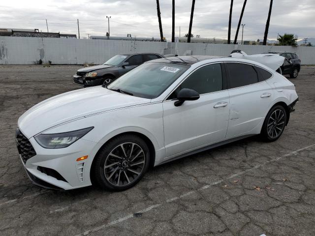 Image 1 of 2020 HYUNDAI SONATA SEL PLUS 2020 with VIN 5NPEJ4J25LH026918