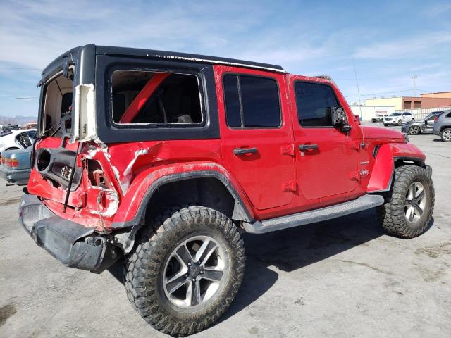 Image 3 of 2018 JEEP WRANGLER UNLIMITED SAHARA 2018 with VIN 1C4HJXEG1JW175497
