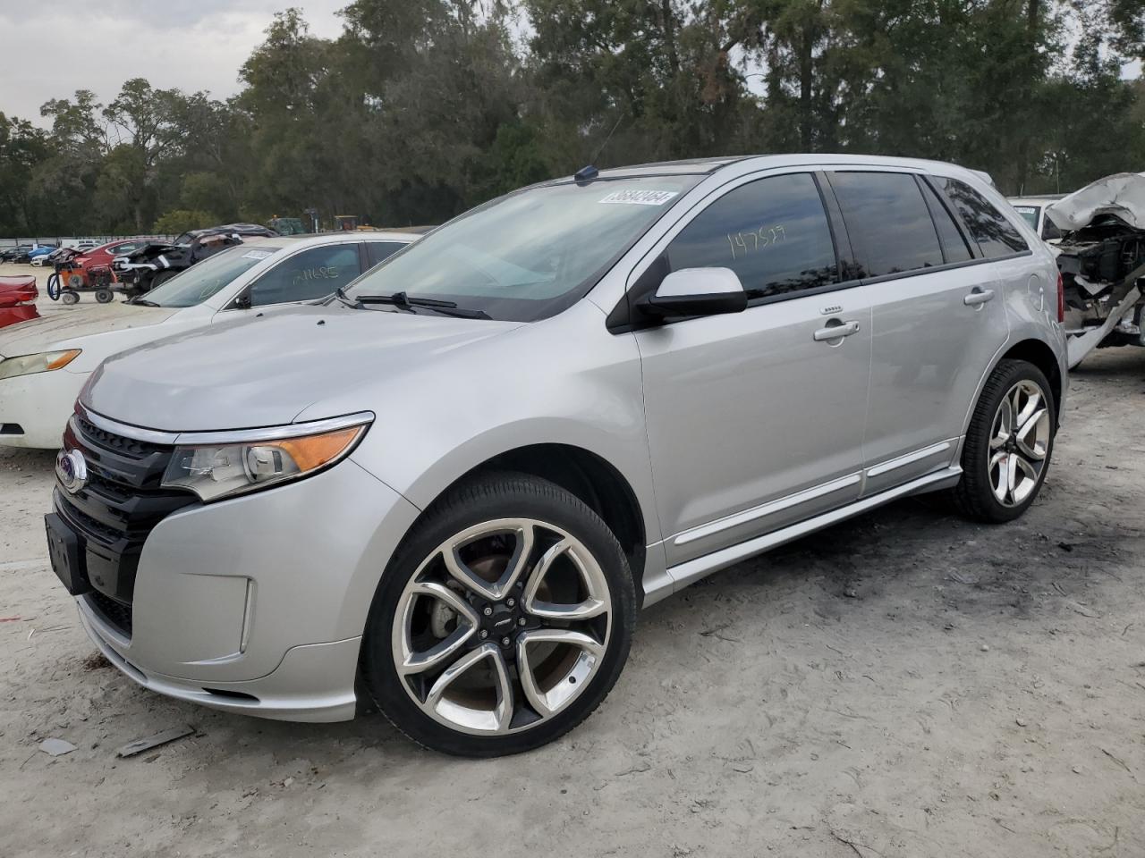 Image 1 of 2012 FORD EDGE SPORT 2012 with VIN 2FMDK4AK7CBA29609
