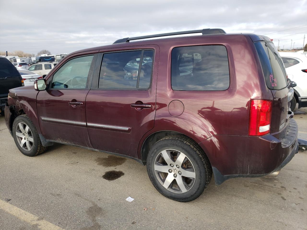 Изображение 2 2013 HONDA PILOT TOURING 2013 с VIN 5FNYF4H99DB014000