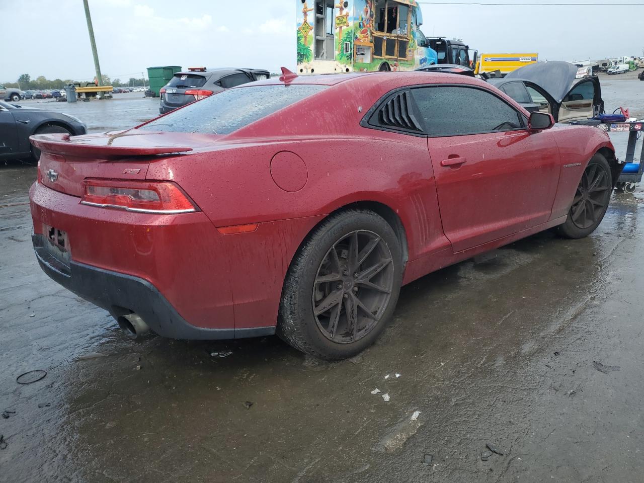 Image 3 of 2015 CHEVROLET CAMARO LT 2015 with VIN 2G1FD1E37F9148287