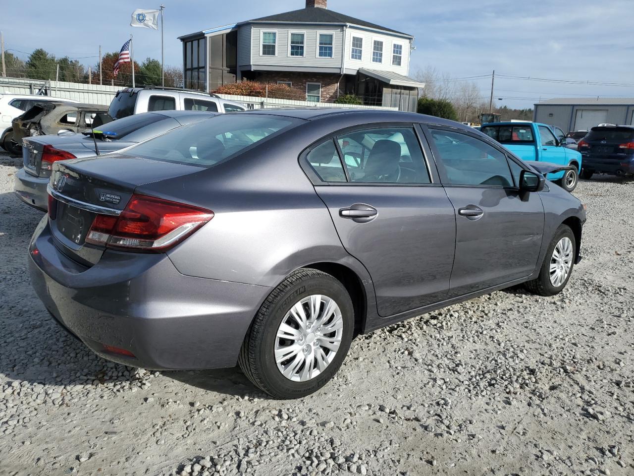 Image 3 of 2014 HONDA CIVIC LX 2014 with VIN 2HGFB2F58EH515884