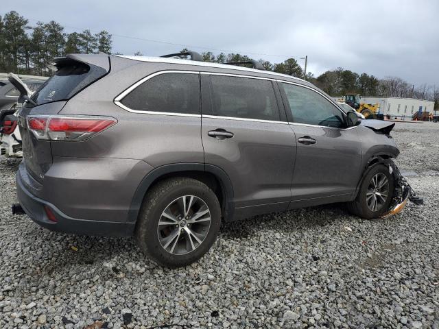 Obraz 3 z 2016 TOYOTA HIGHLANDER XLE 2016 z VIN 5TDKKRFH9GS156176