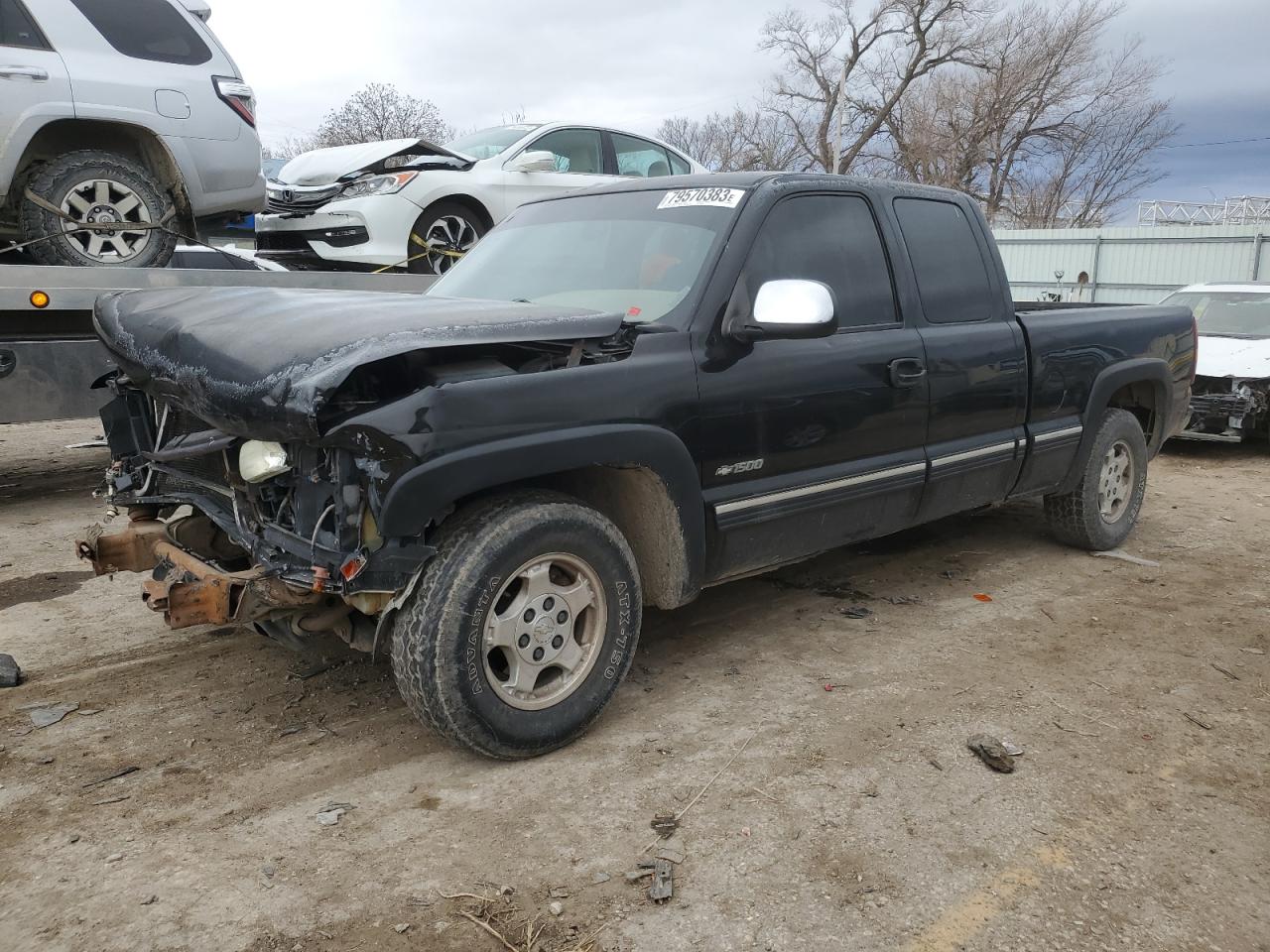 Изображение 1 2002 CHEVROLET SILVERADO C1500 2002 с VIN 2GCEC19T721409815