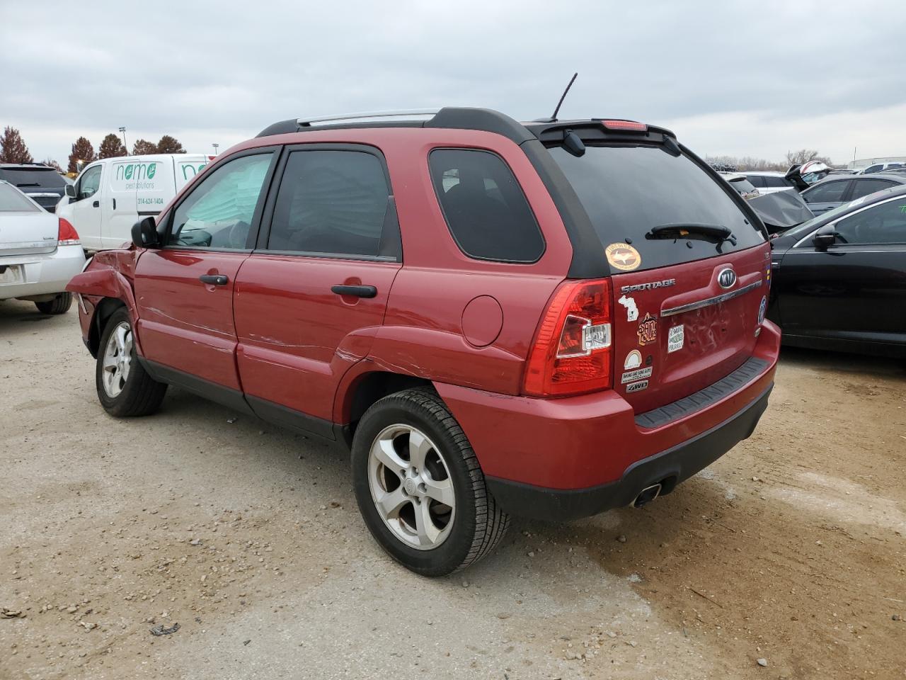 Image 2 of Kia Sportage Lx 2009 with VIN KNDJE723097654491