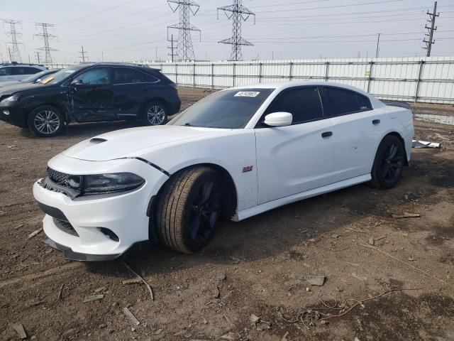 Image 1 of 2019 DODGE CHARGER SCAT PACK 2019 with VIN 2C3CDXGJ3KH644670