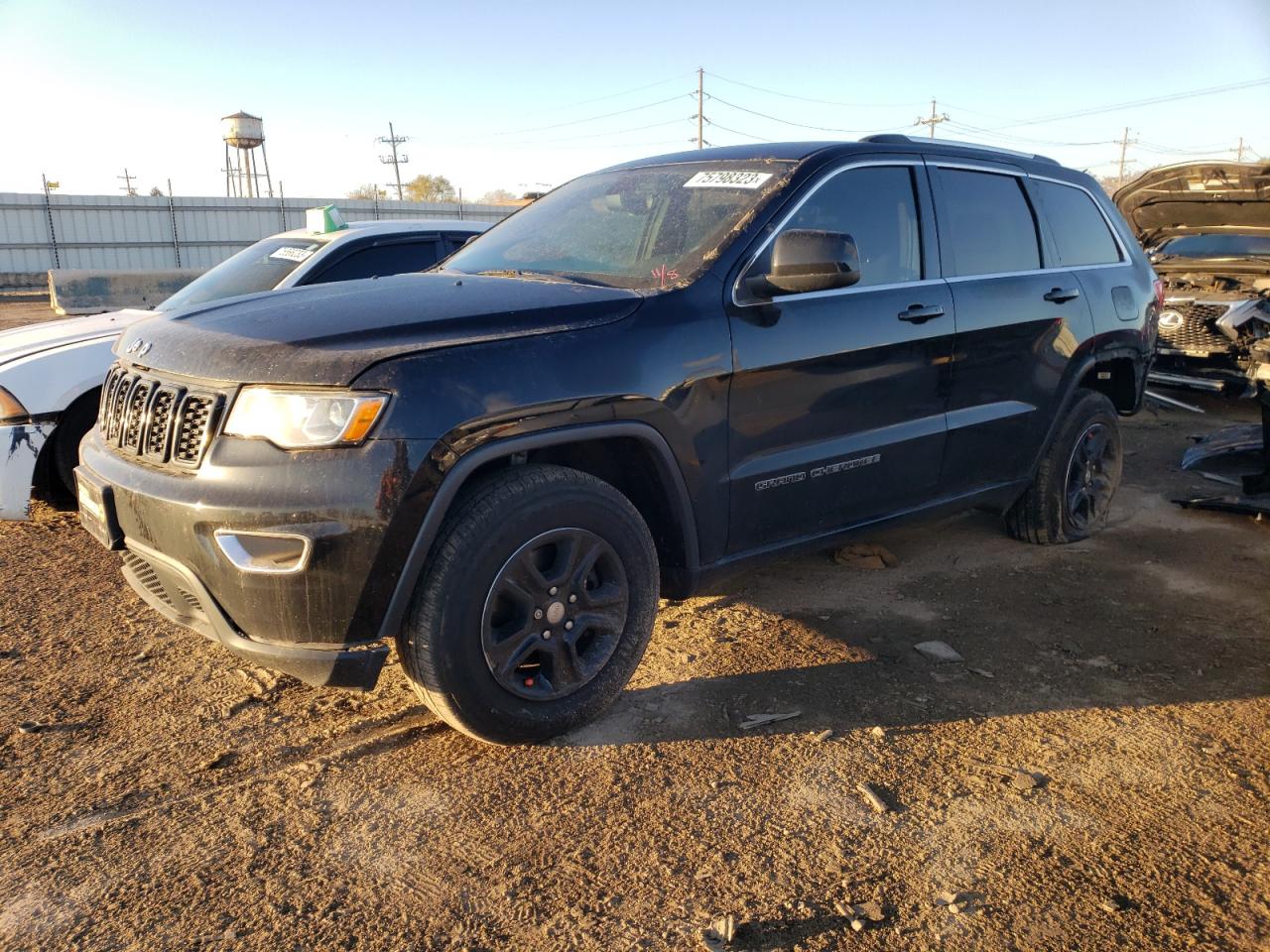 Image 1 of 2017 JEEP GRAND CHEROKEE LAREDO 2017 with VIN 1C4RJFAG4HC843535