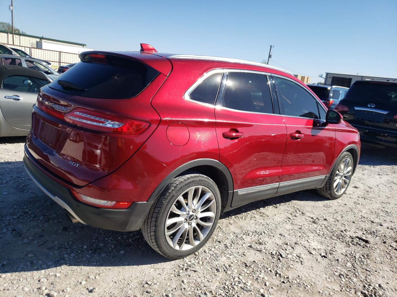 Image 3 of 2017 LINCOLN MKC RESERVE 2017 with VIN 5LMCJ3C91HUL47159