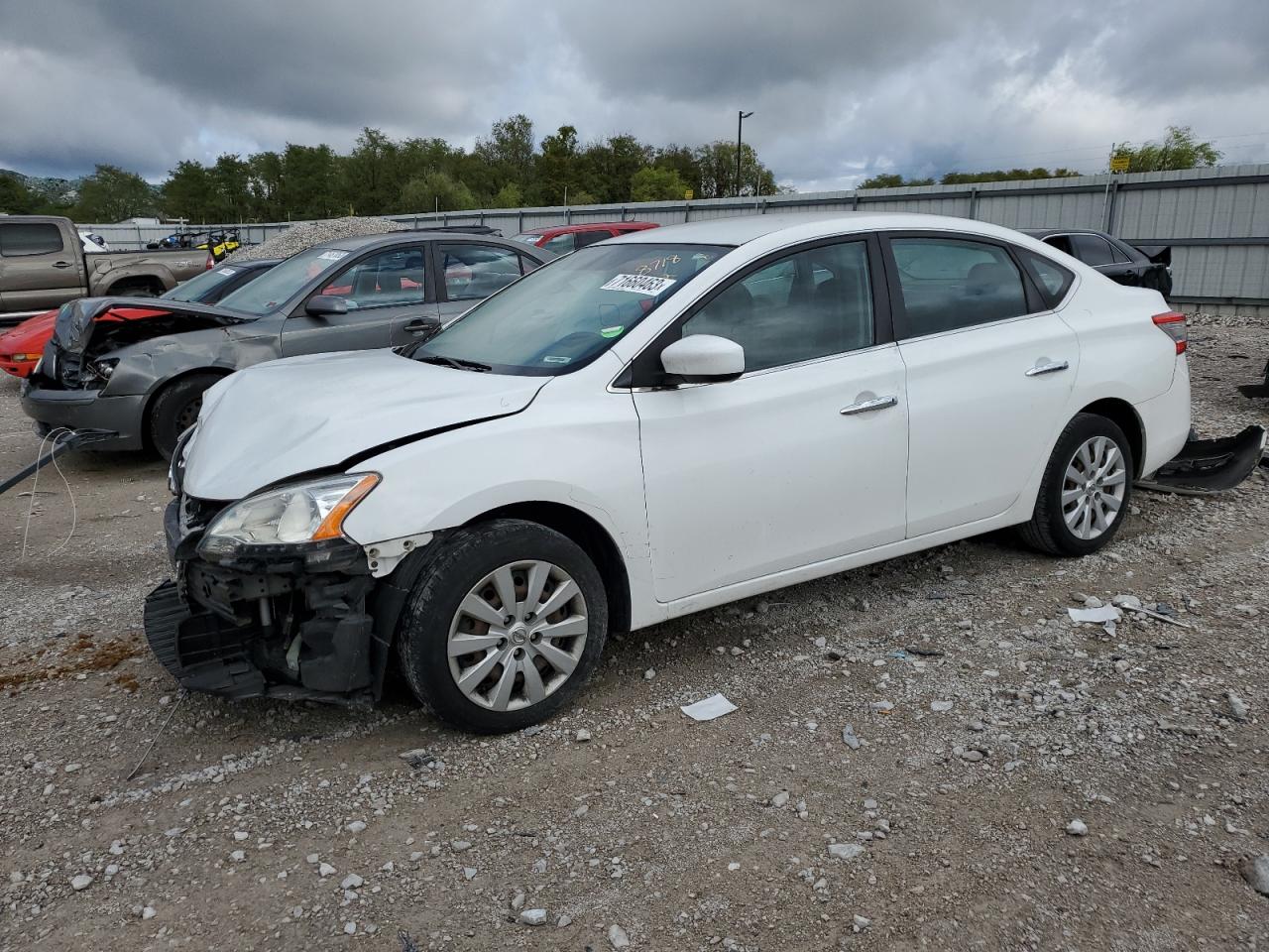 Image 1 of 2015 NISSAN SENTRA S 2015 with VIN 3N1AB7AP7FL668718