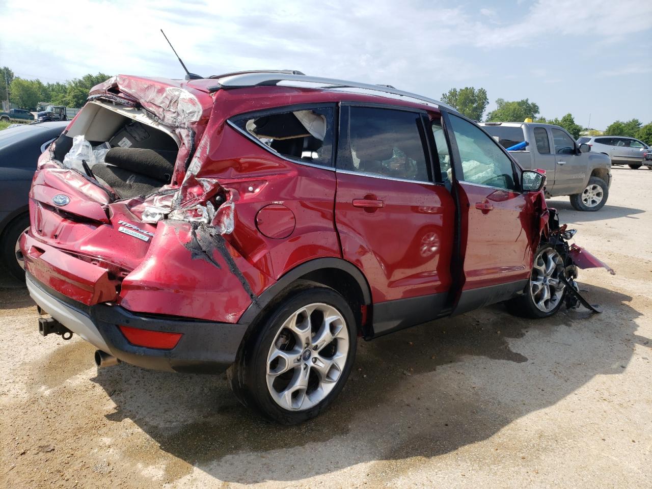 Obraz 3 z 2013 FORD ESCAPE TITANIUM 2013 z VIN 1FMCU0J97DUC85966