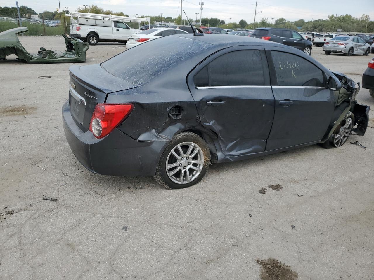 Image 3 of 2013 CHEVROLET SONIC LT 2013 with VIN 1G1JC5SH0D4224212