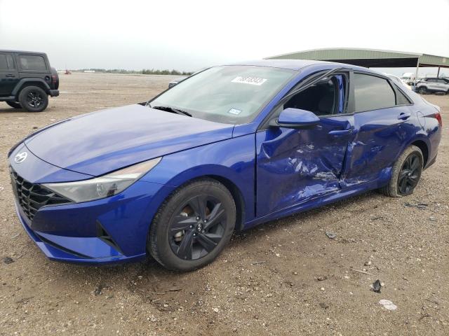 Image 1 of 2022 HYUNDAI ELANTRA SEL 2022 with VIN KMHLM4AG4NU264354