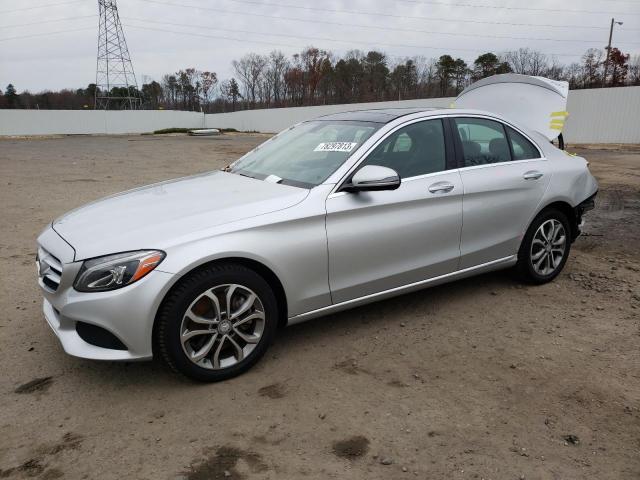 Image 1 of 2016 MERCEDES-BENZ C 300 4MATIC 2016 with VIN 55SWF4KB8GU103627