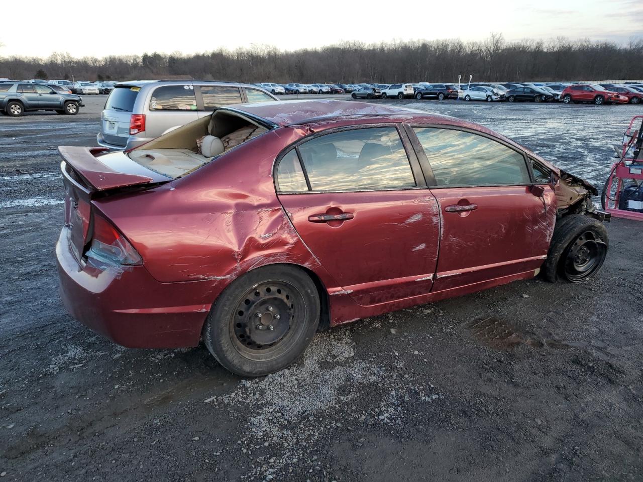 Image 3 of 2007 HONDA CIVIC LX 2007 with VIN 2HGFA16577H502124