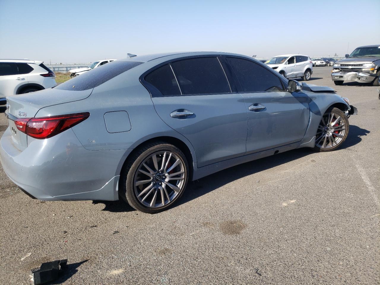 Image 3 of 2023 INFINITI Q50 RED SPORT 400 2023 with VIN JN1FV7DP7PM570529