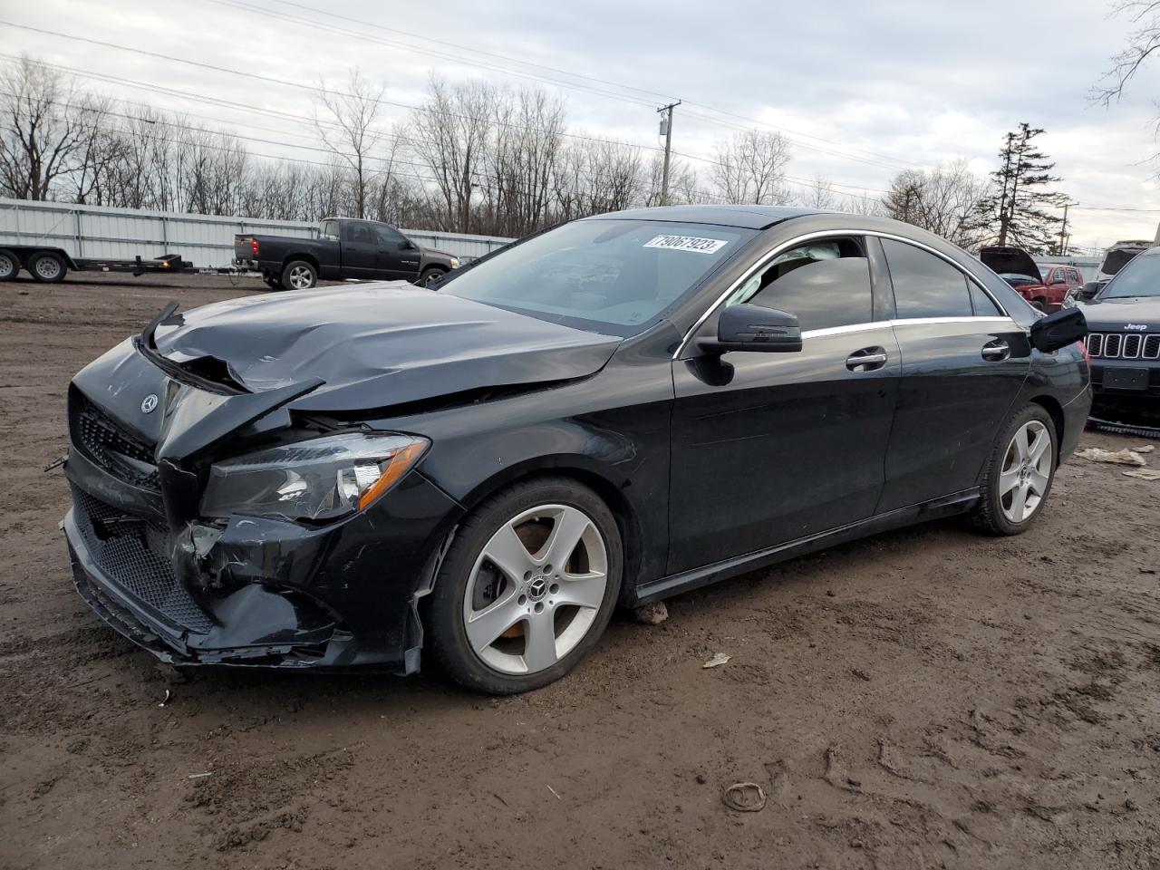 Image 1 of 2018 MERCEDES-BENZ CLA 250 4MATIC 2018 with VIN WDDSJ4GBXJN584793