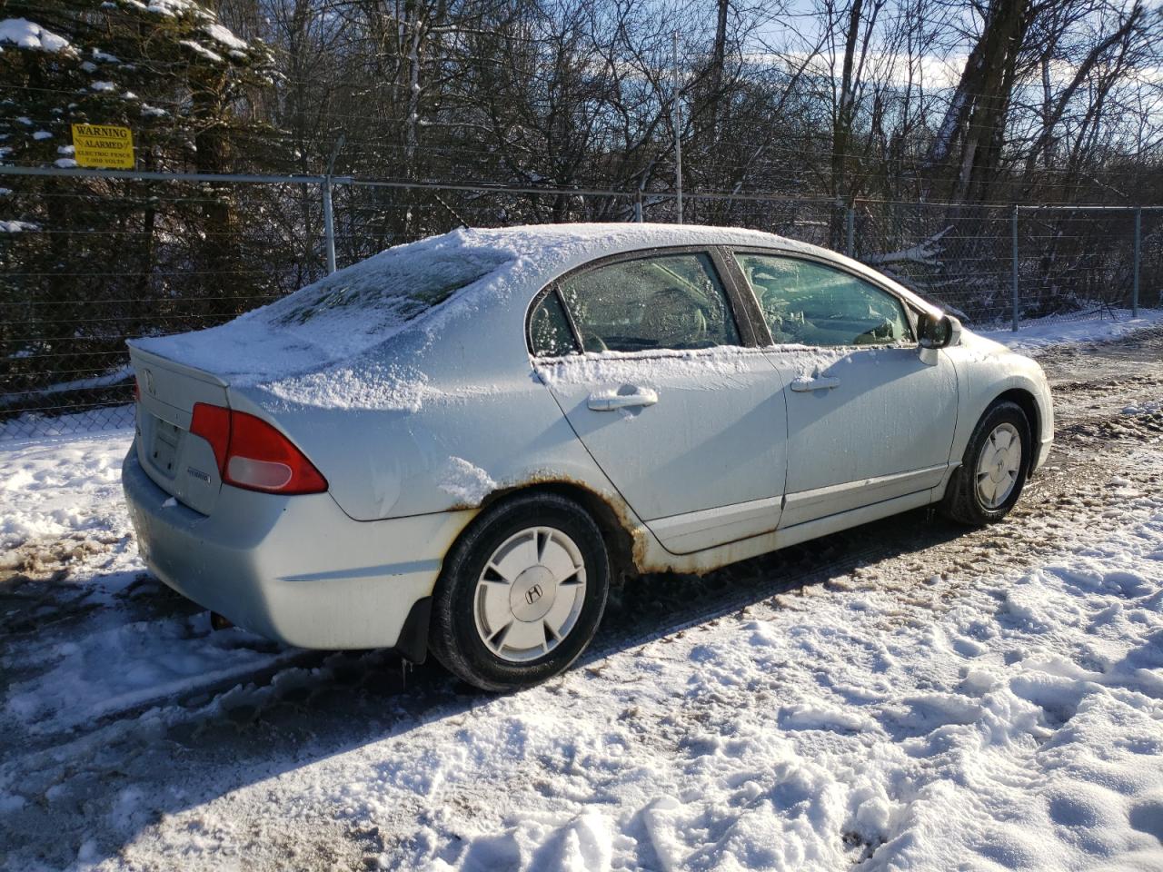 Image 3 of 2007 HONDA CIVIC HYBRID 2007 with VIN JHMFA36237S013551