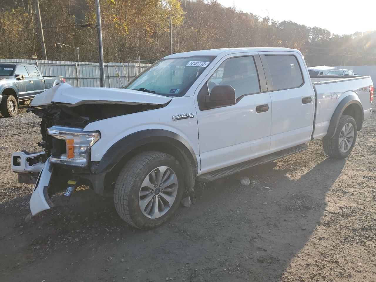 Image 1 of 2018 FORD F150 SUPERCREW 2018 with VIN 1FTFW1E5XJFA28177