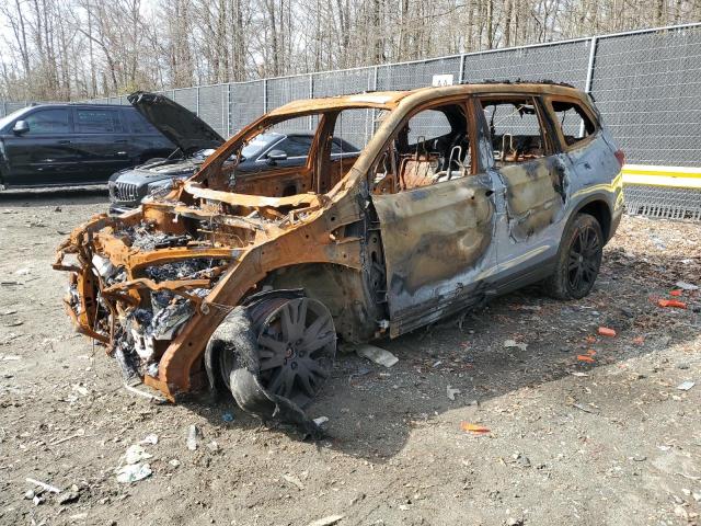 Изображение 1 2022 HONDA PILOT BLACK 2022 с VIN 5FNYF6H77NB029431