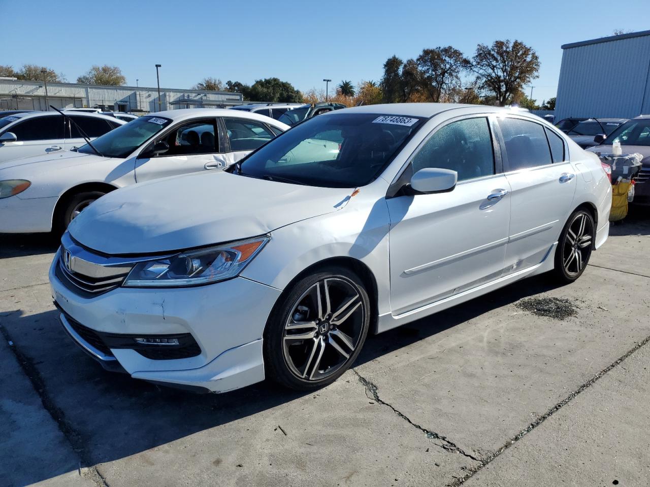 Image 1 of 2017 HONDA ACCORD SPORT SPECIAL EDITION 2017 with VIN 1HGCR2F18HA119551