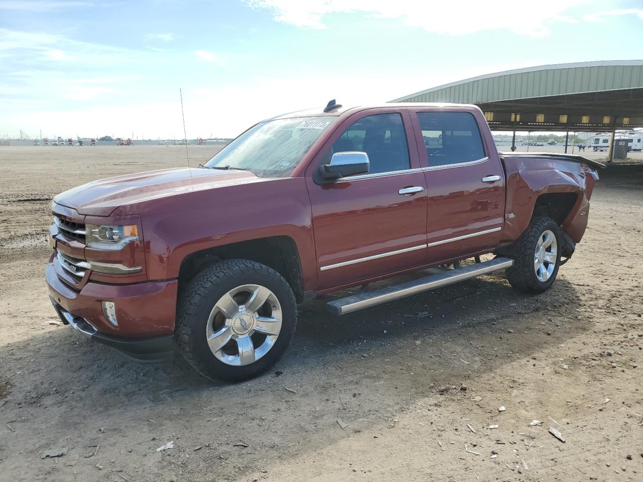 Image 1 of 2017 CHEVROLET SILVERADO K1500 LTZ 2017 with VIN 3GCUKSEJ9HG291274