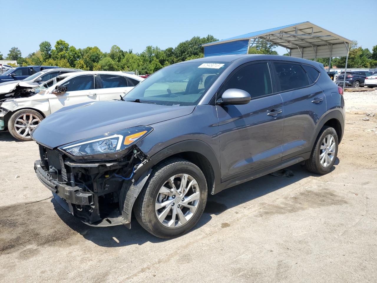 Изображение 1 2021 HYUNDAI TUCSON SE 2021 с VIN KM8J23A43MU299544