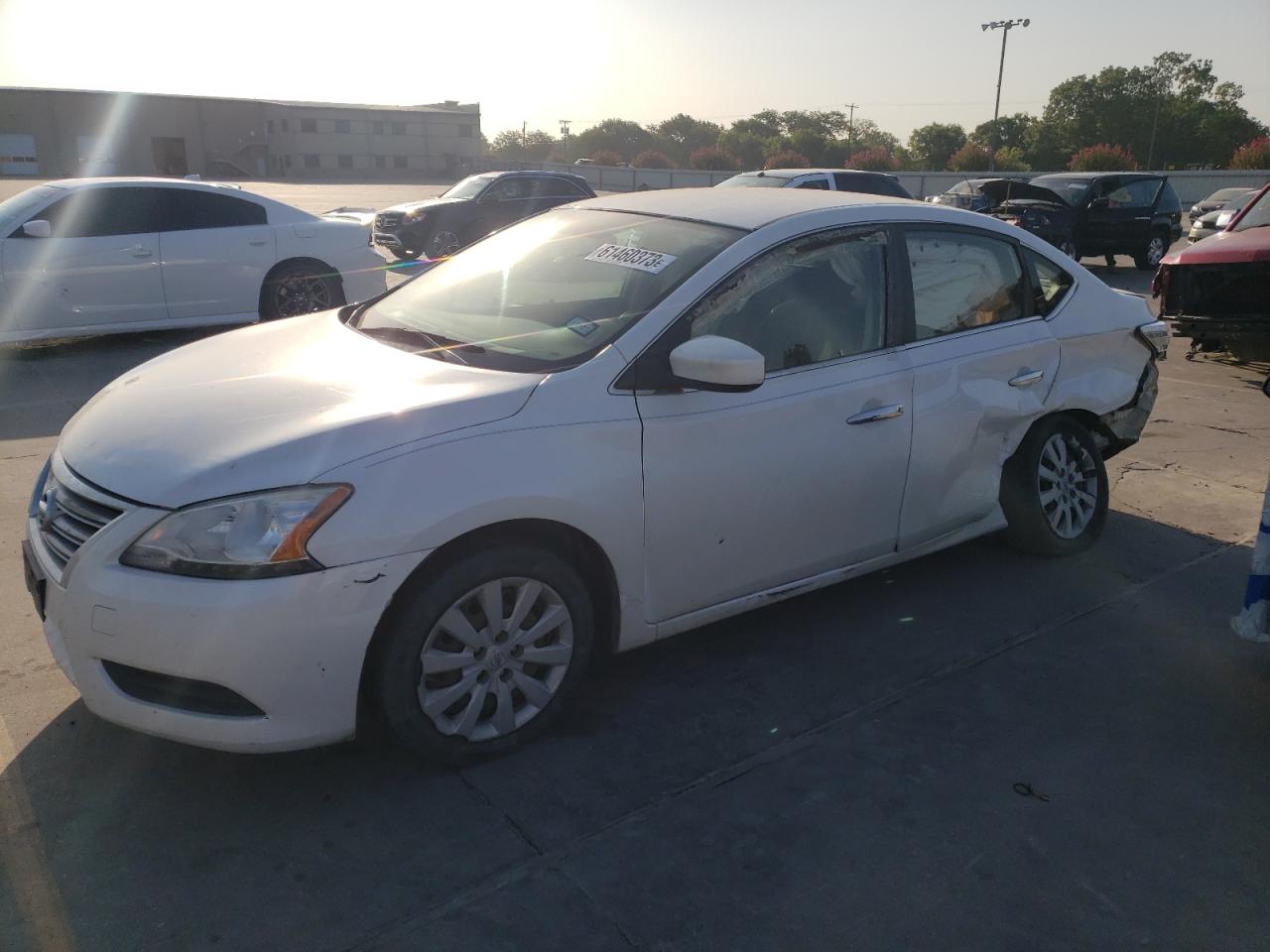 Image 1 of 2014 NISSAN SENTRA S 2014 with VIN 3N1AB7APXEY333096