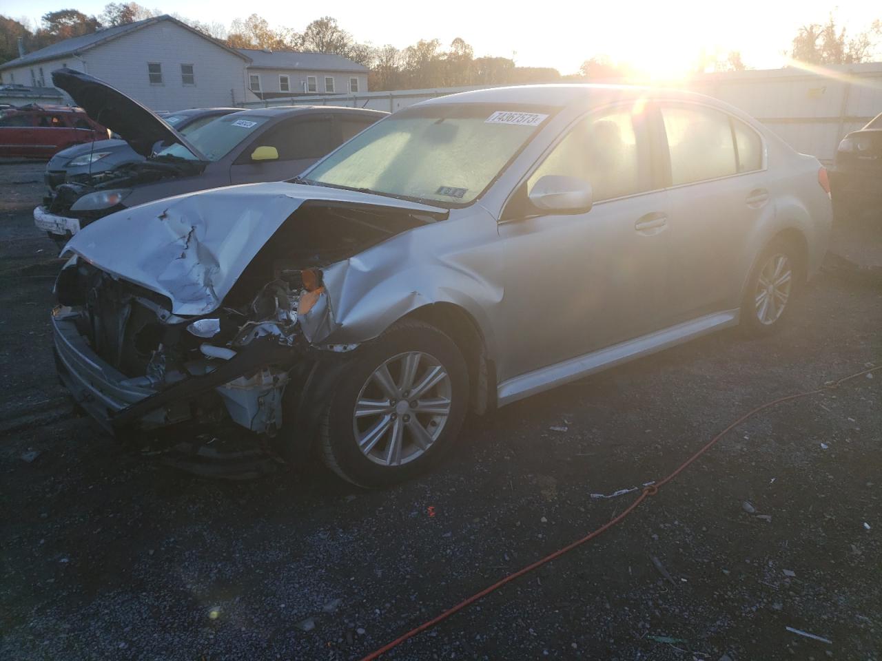 Image 1 of 2012 SUBARU LEGACY 2.5I PREMIUM 2012 with VIN 4S3BMBC61C3019457