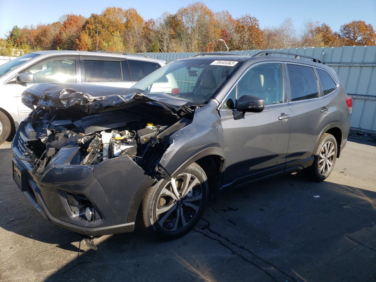 Image 1 of 2023 SUBARU FORESTER LIMITED 2023 with VIN JF2SKANC8PH527387