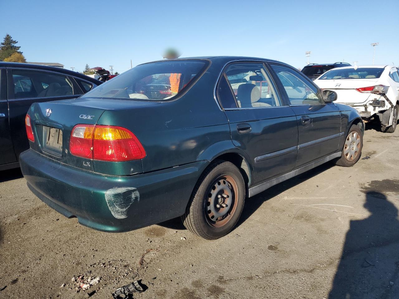 Image 3 of 1999 HONDA CIVIC LX 1999 with VIN 2HGEJ667XXH570699