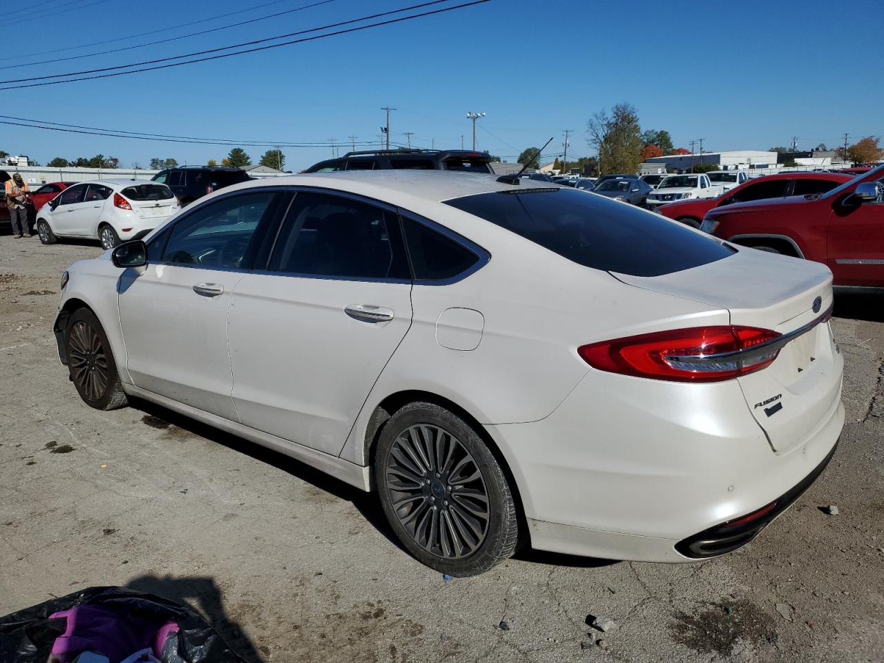Изображение 2 2017 FORD FUSION SE 2017 с VIN 3FA6P0H93HR406266