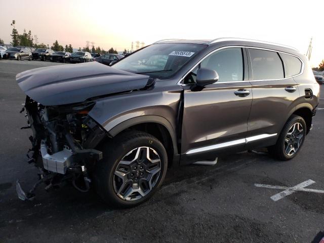 Image 1 of 2022 HYUNDAI SANTA FE SEL PREMIUM 2022 with VIN KM8S3DA13NU027493