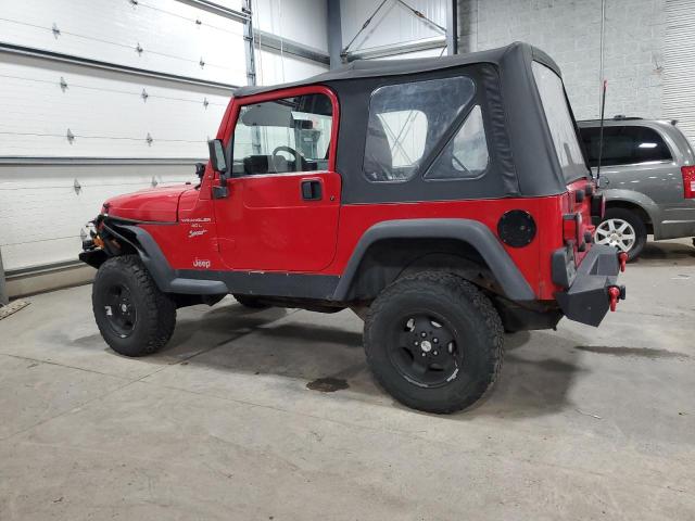 Image 2 of 2000 JEEP WRANGLER / TJ SPORT 2000 with VIN 1J4FA49S2YP707777