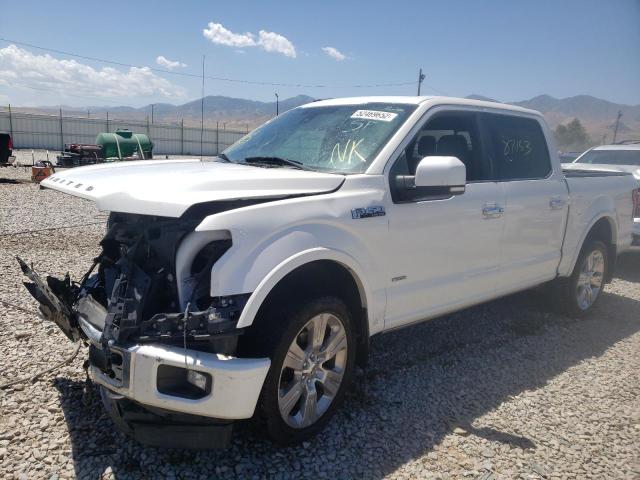 Image 2 of 2017 FORD F150 SUPERCREW 2017 with VIN 1FTEW1EG5HFC15348