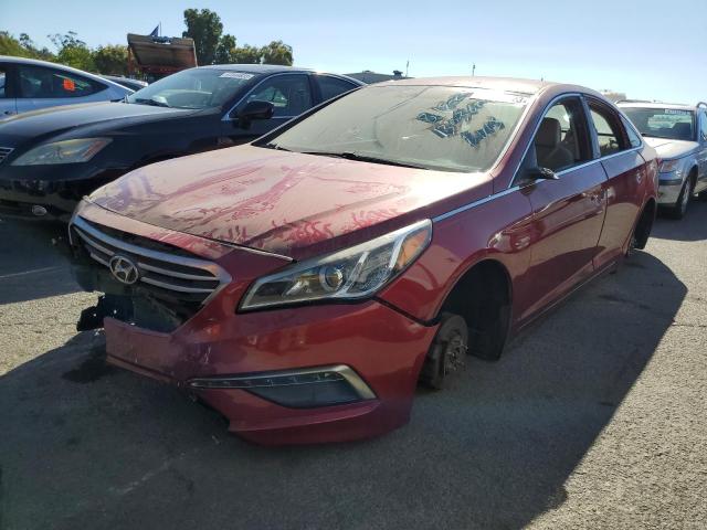 Image 1 of 2015 HYUNDAI SONATA SE 2015 with VIN 5NPE24AF9FH037909