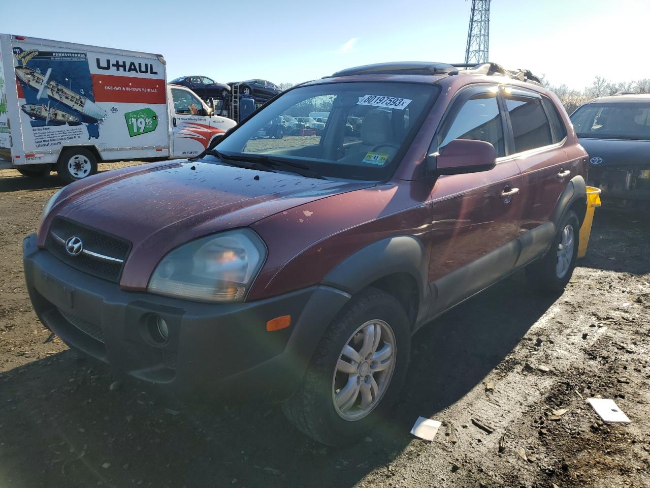 Изображение 1 2006 HYUNDAI TUCSON GLS 2006 с VIN KM8JN12D76U304211