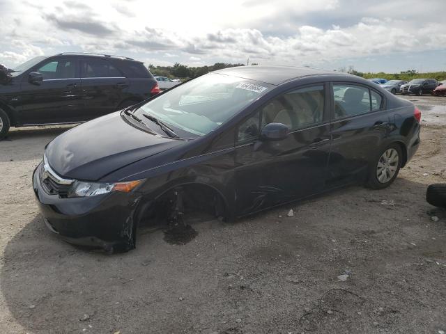 Image 1 of 2012 HONDA CIVIC LX 2012 with VIN 2HGFB2F51CH323249