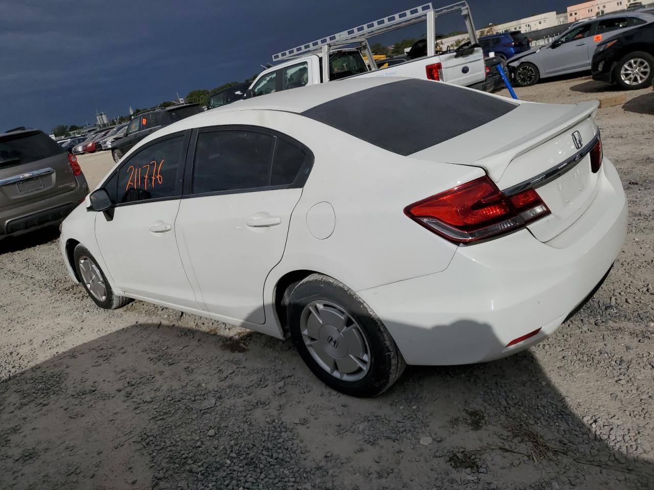 Image 2 of 2013 HONDA CIVIC HF 2013 with VIN 2HGFB2F65DH541897
