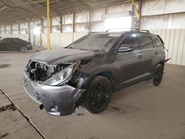 Изображение 1 2019 TOYOTA HIGHLANDER SE 2019 с VIN 5TDKZRFHXKS569034
