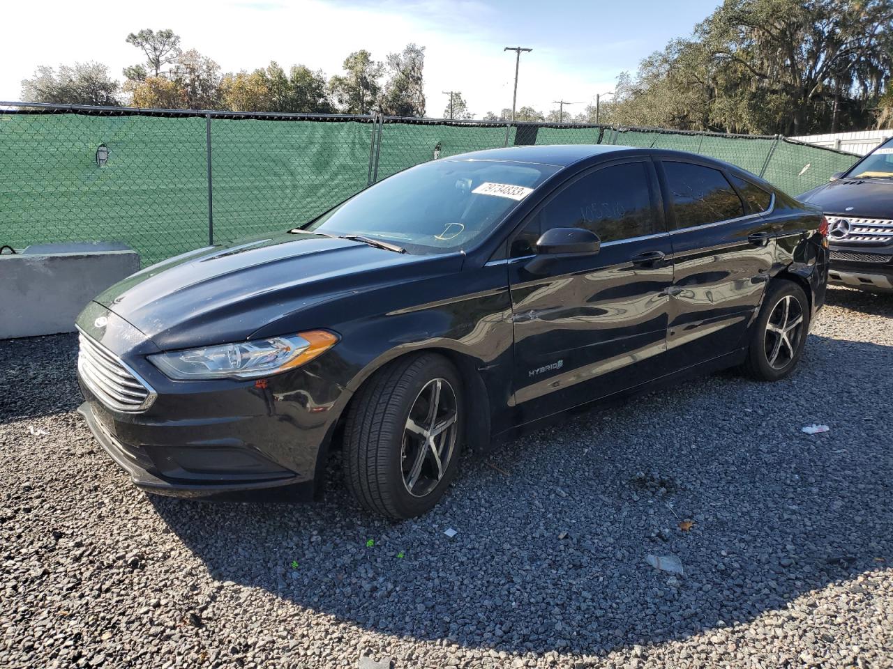 Изображение 1 2017 FORD FUSION SE HYBRID 2017 с VIN 3FA6P0LU7HR240507