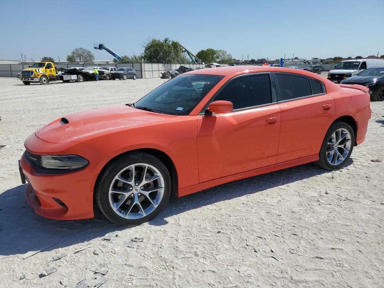 Image 1 of 2021 DODGE CHARGER GT 2021 with VIN 2C3CDXHGXMH574607