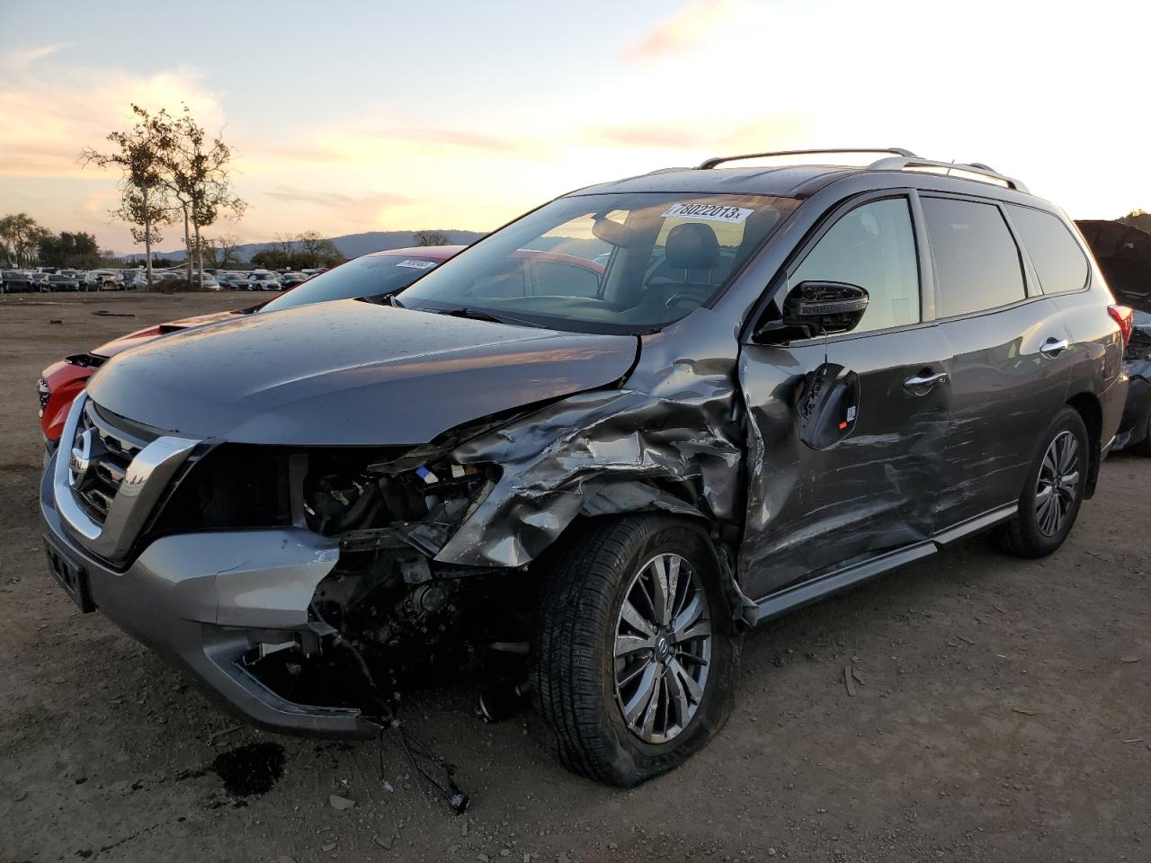 Image 1 of 2018 NISSAN PATHFINDER S 2018 with VIN 5N1DR2MN4JC664032