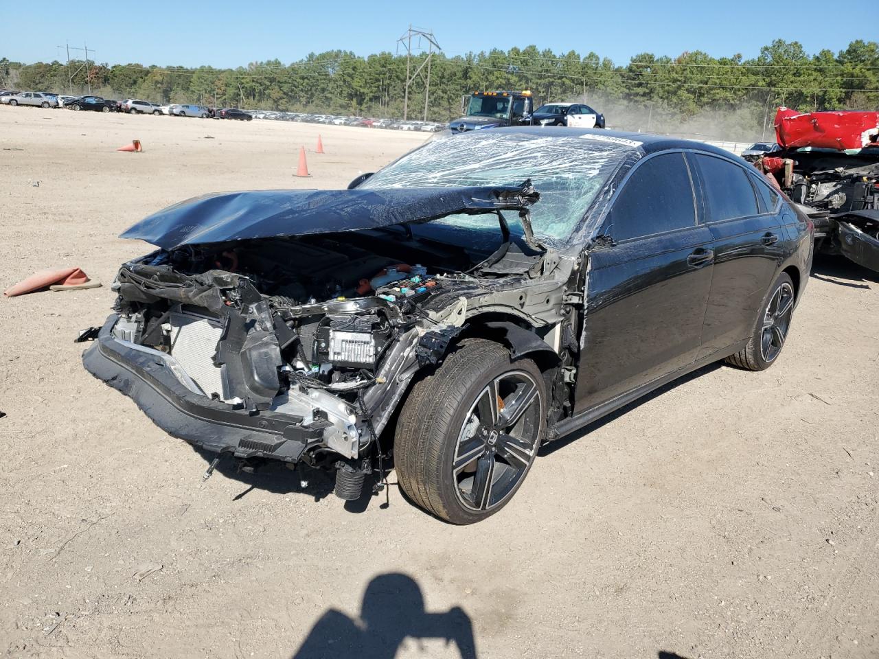 Image 1 of 2023 HONDA ACCORD HYBRID SPORT 2023 with VIN 1HGCY2F55PA041072