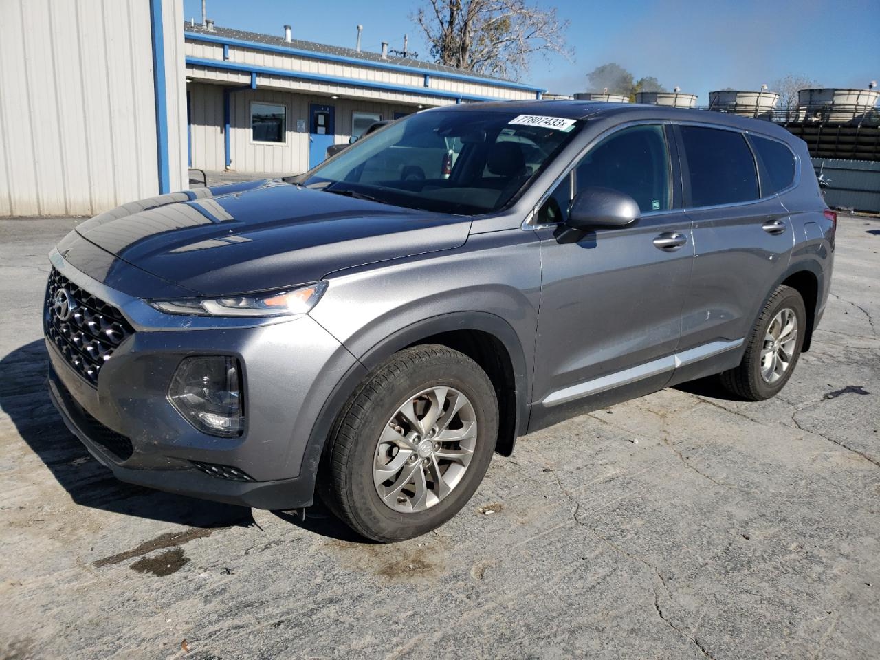Image 1 of 2019 HYUNDAI SANTA FE SE 2019 with VIN 5NMS23AD0KH070297