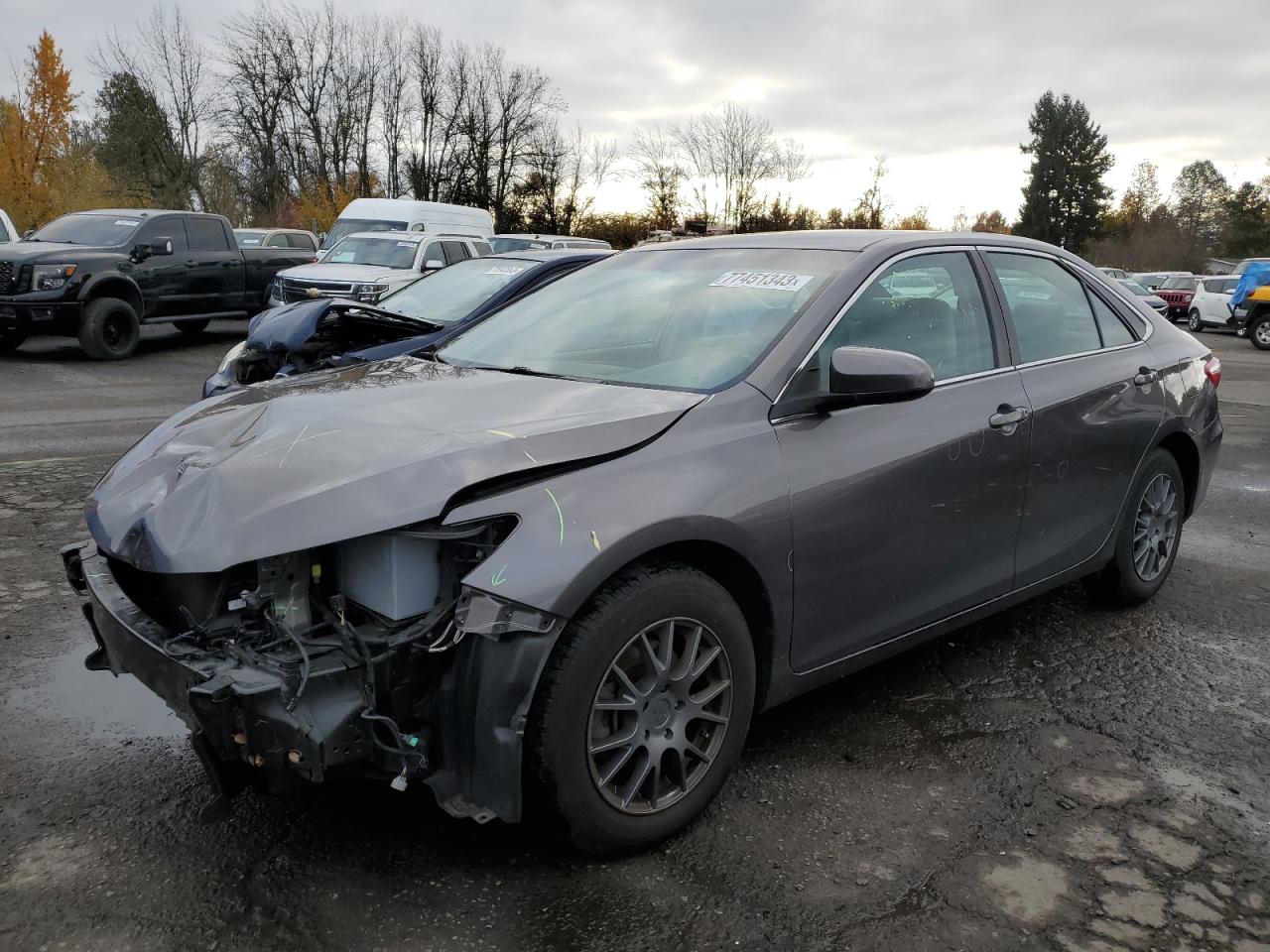 Image 1 of 2017 TOYOTA CAMRY LE 2017 with VIN 4T1BF1FK8HU718045