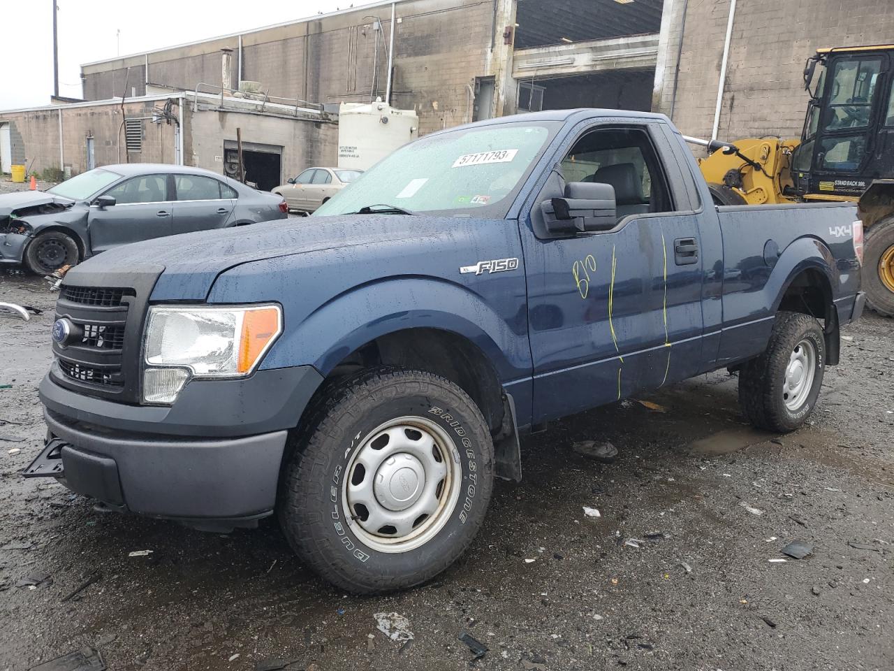 Изображение 1 2014 FORD F150  2014 с VIN 1FTMF1EM1EKF61921