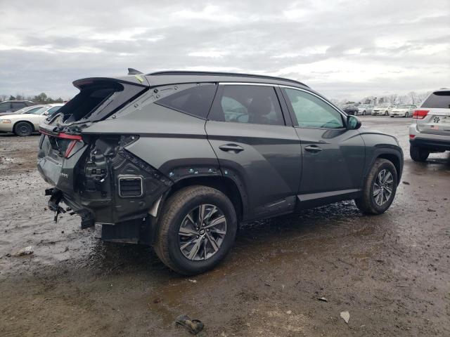 Image 3 of 2022 HYUNDAI TUCSON BLUE 2022 with VIN KM8JBCA19NU019164