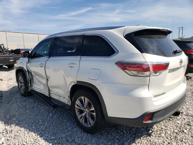 Obraz 2 z 2015 TOYOTA HIGHLANDER XLE 2015 z VIN 5TDKKRFH4FS069686