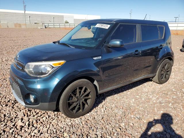 Image 1 of 2018 KIA SOUL + 2018 with VIN KNDJP3A55J7540867