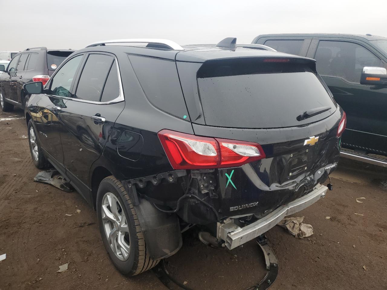 Image 2 of 2021 CHEVROLET EQUINOX PREMIER 2021 with VIN 2GNAXXEV0M6153964